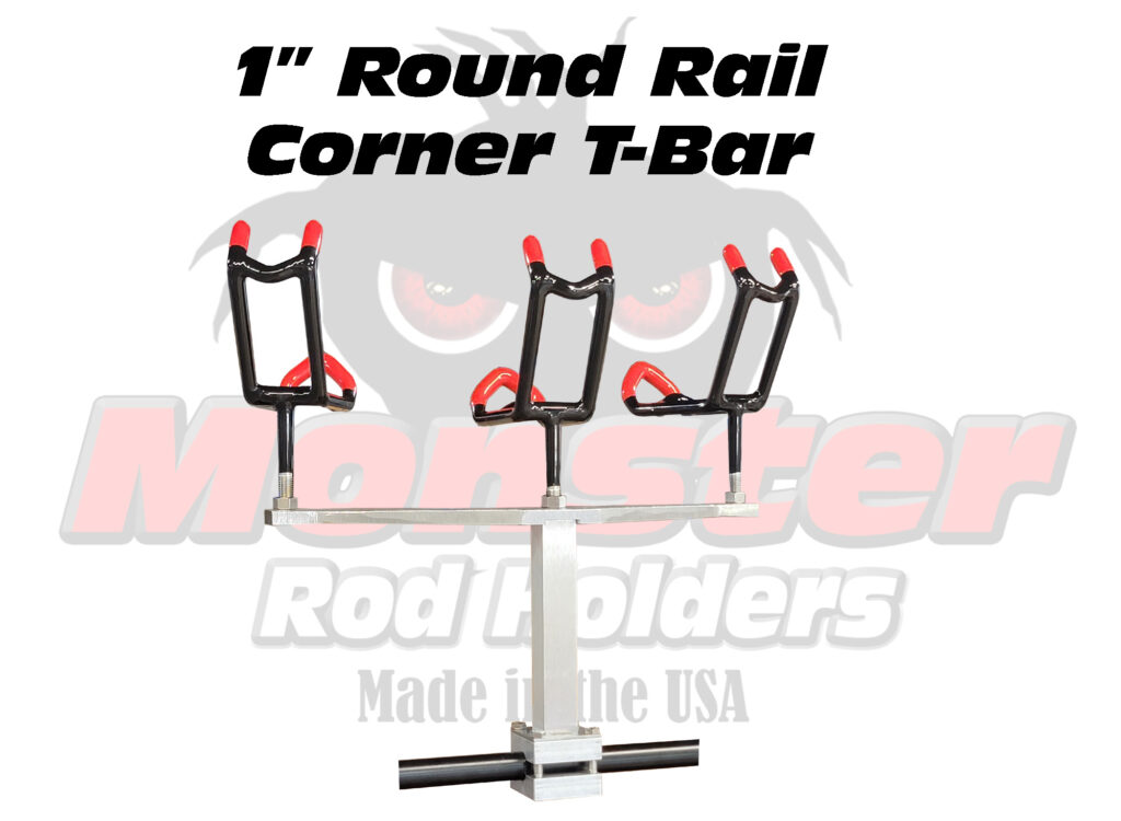 Heavy-Duty Boat Rod Holder Racks & T-Bars