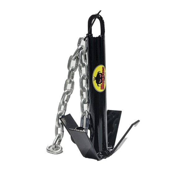 ANCHOR-BLACK-FEATURE Monster Rod Holder River Anchor black color option