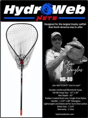 HYDROWEB-HD80-STEVE--ad-2024 HydroWeb Heavy Duty Landing Net