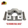 G3 Boats Round Rail Base G3 Round Rail Rod Holder Base product photo for G3 round rails
