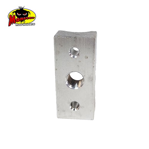 MRH Jon Boat Base 1 Jon Boat Gunwale Rod Holder Base product photo for jon boat gunwales
