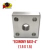 MRH Product Economy Base 4-5 Economy Base 4 Rod Holder Mount product photo for boats, pontoons, racks, kayaks, and custom fishing setups