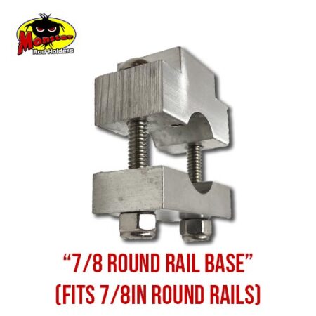 New 2019 7/8 Round Rail Base for 7/8 Boat Rails