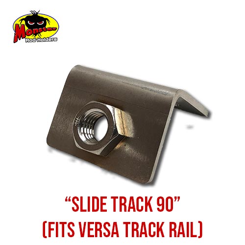 MRH Product Slide Track 90 -3 Slide Track 90 Versa Track Rod Holder Base product photo for Versa Track and slide-track boats