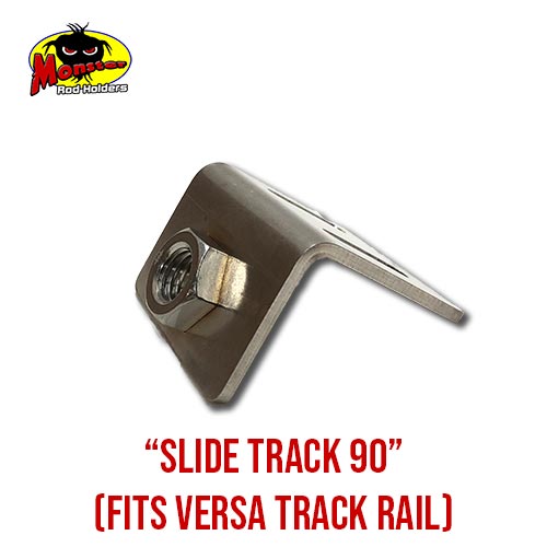 MRH Product Slide Track 90 -4 Slide Track 90 Versa Track Rod Holder Base product photo for Versa Track and slide-track boats