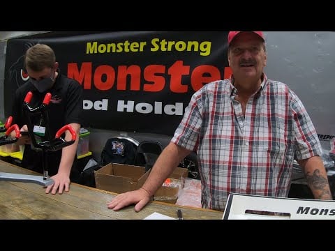 Monster Rod Holders demo video WLtgUtBP90c Talon 5/35 Catfish Rod Holder product photo for boats, kayaks, pontoons, drifting, dragging, and trolling setups