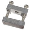 pontoon-rail-base Pontoon Square Rail Rod Holder Base product photo for 1-1/4 in pontoon square rails