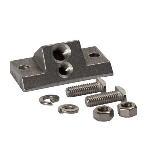 doubleduty Double Duty 55 Aluminum Rod Holder Base product photo for boats, pontoons, racks, kayaks, and custom fishing setups
