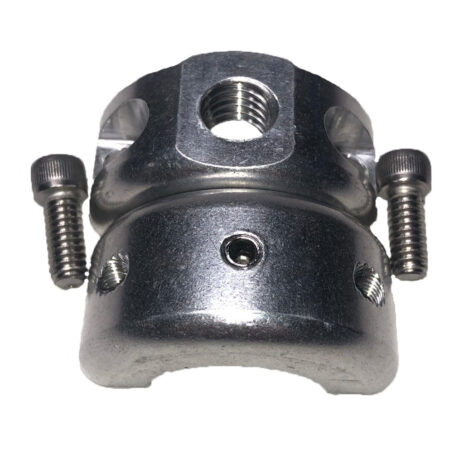 1" Round Rail Rod Holder Base - Image 4