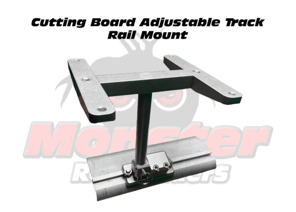 Bait Cutting Board Adjustable Mount Bait Cutting Board Mount for Rod Holder Bases product photo for boats, pontoons, racks, kayaks, and custom fishing setups