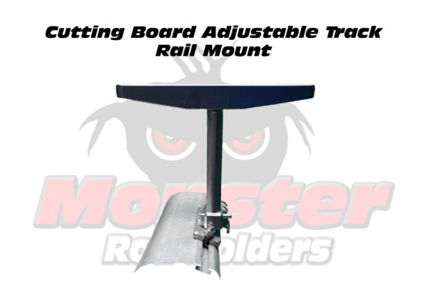 Bait Cutting Board Adjustable Mount1 Bait Cutting Board Mount for Rod Holder Bases product photo for boats, pontoons, racks, kayaks, and custom fishing setups
