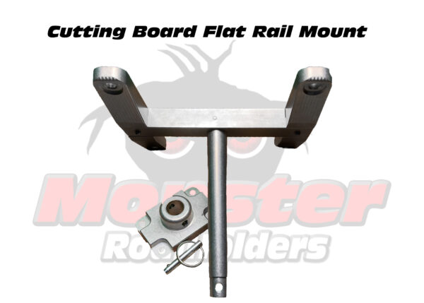 Bait Cutting Board Flat Mount Bait Cutting Board Mount for Rod Holder Bases product photo for boats, pontoons, racks, kayaks, and custom fishing setups