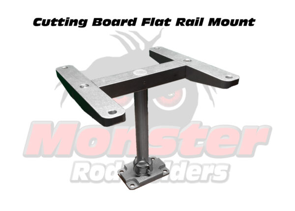 Bait Cutting Board Flat Mount1 Bait Cutting Board Mount for Rod Holder Bases product photo for boats, pontoons, racks, kayaks, and custom fishing setups