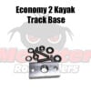 Economy 2 Kayak Track Base Kayak Track Rod Holder Base product photo for kayak tracks
