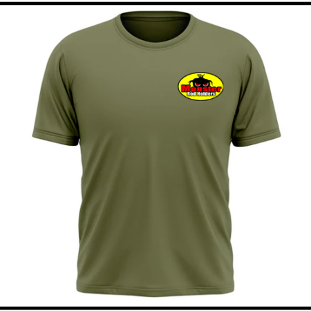 MY MONSTERS ARE REEL Monster Rod Holder T-Shirt - Image 2