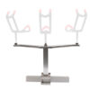 CORNER-T-FOR-PONTOONS Pontoon Corner T-Bar Rod Holder Rack product photo for pontoon rails and boat corners