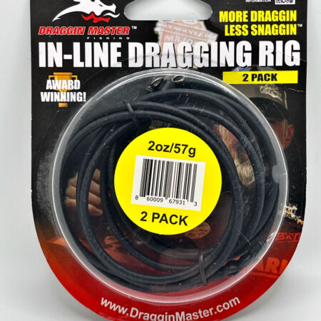 DRAGGIN MASTER 3 OUNCE  IN-LINE WEIGHTED RIG