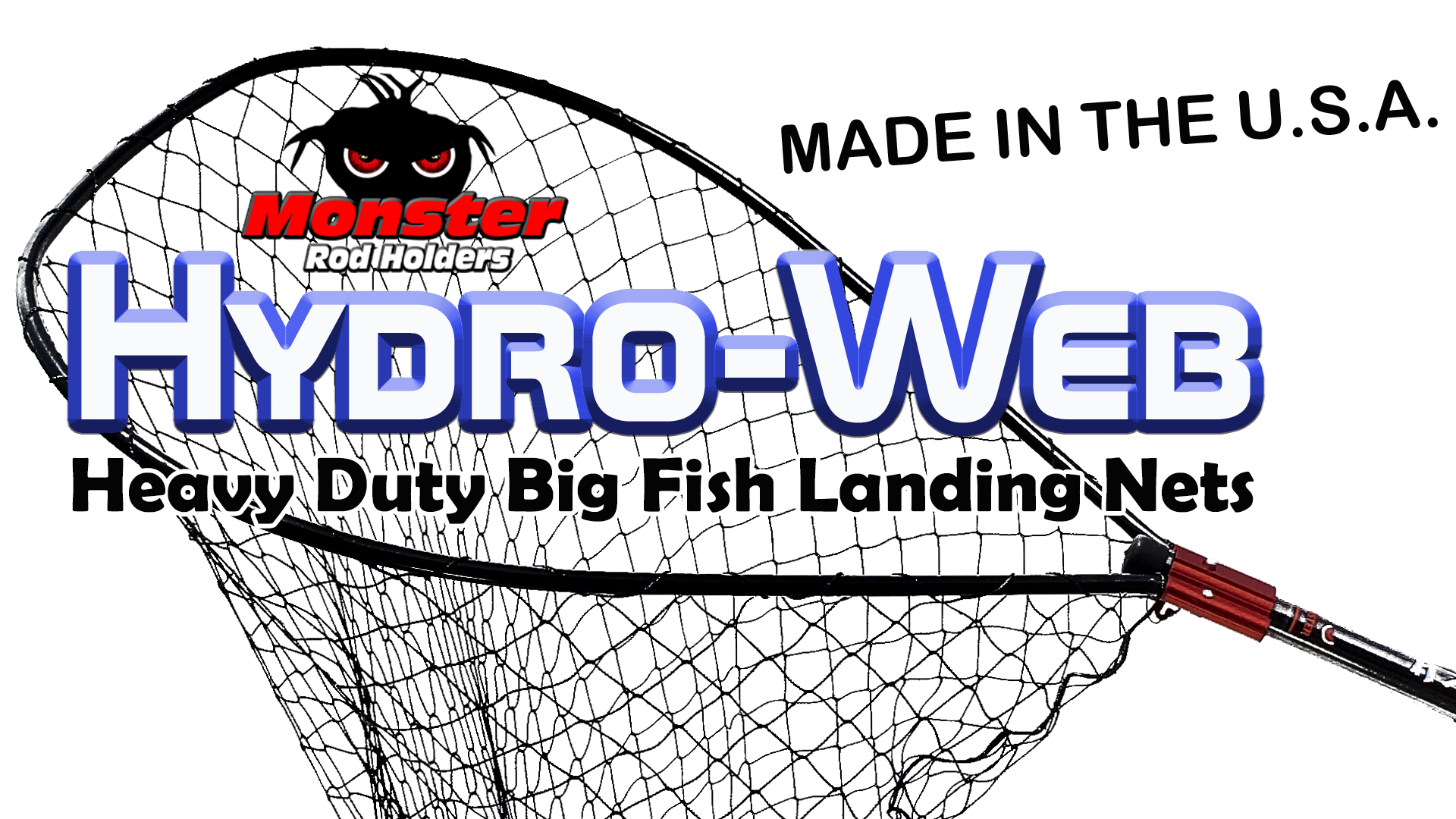 HydroWeb Landing Nets – Monster Rod Holders