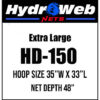 hydrowweb-150-2024 HydroWeb Catfishing Landing Nets product photo for boats, pontoons, racks, kayaks, and custom fishing setups