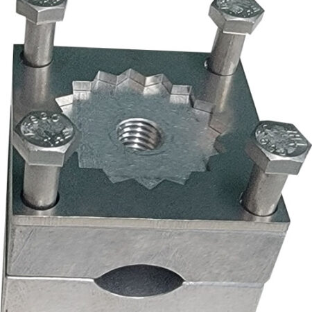 Round Rail Corner T Base
