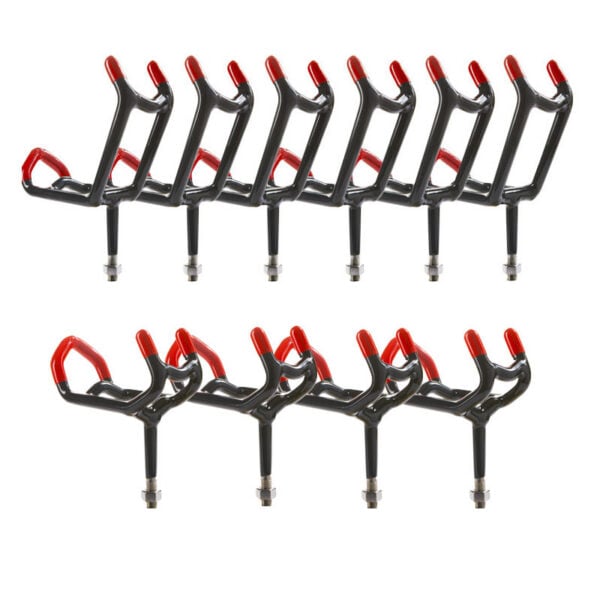 10-pack-3345--4-talons-without-bases OG 33/45 Tournament Rod Holder Package product photo for catfish boat, pontoon, trolling, and anchoring spreads